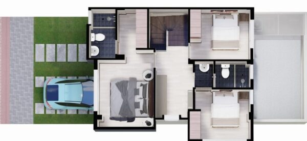 Casas Crédito VIP Conocoto 3 dormitorios 2 parqueaderos con Piscina y transporte público a la puerta - Image 18
